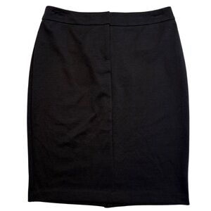 New York And Company Black Pencil Skirt Straight Size Small Stretch NWT